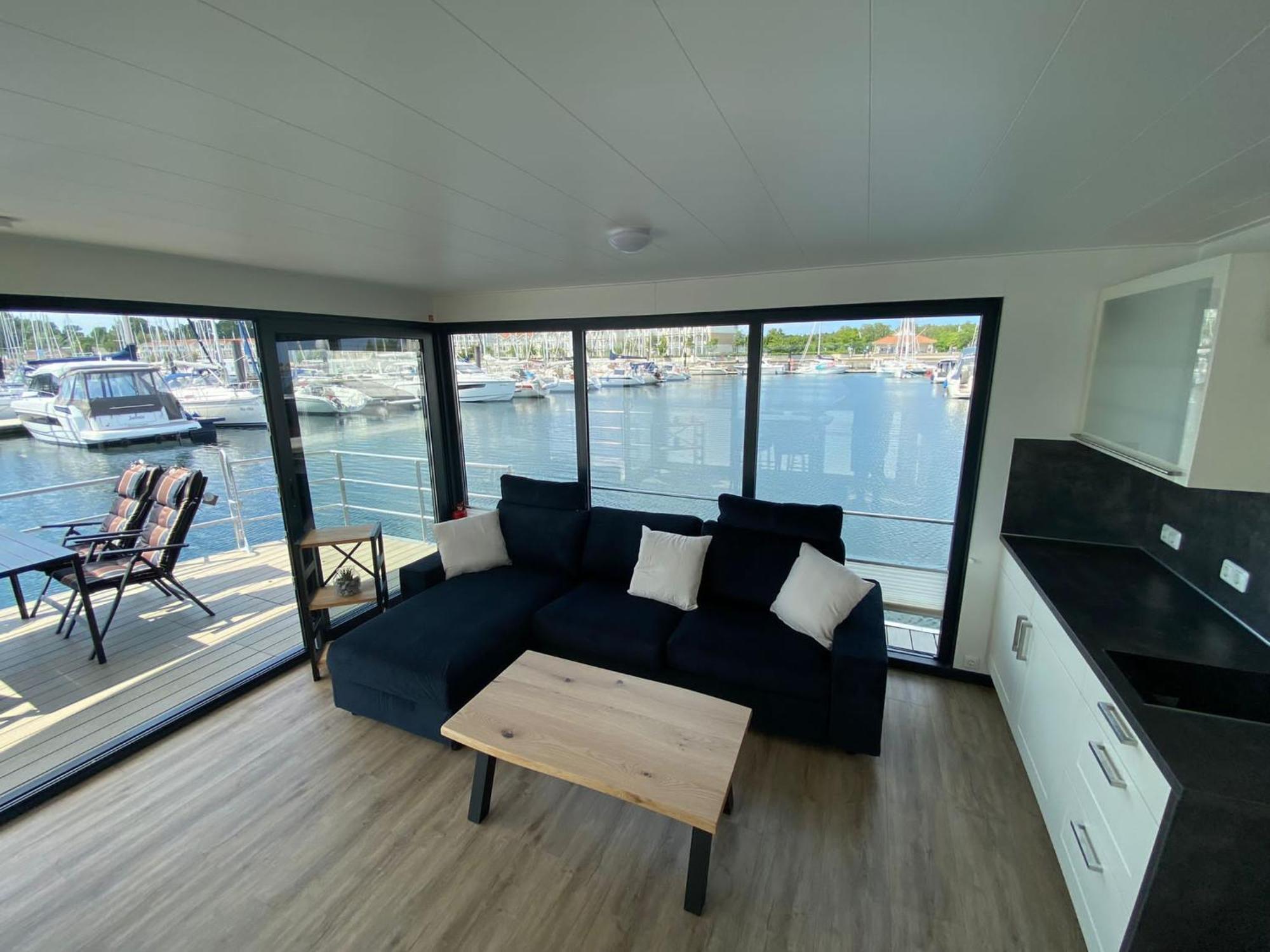 Urlaub Auf Dem Wasser Mit Einmaligen Ausblick - Well Hausboote Boltenhagen 10 Exterior foto